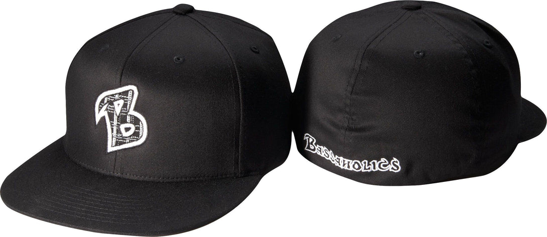 Bassaholics links fishing hat fitted black