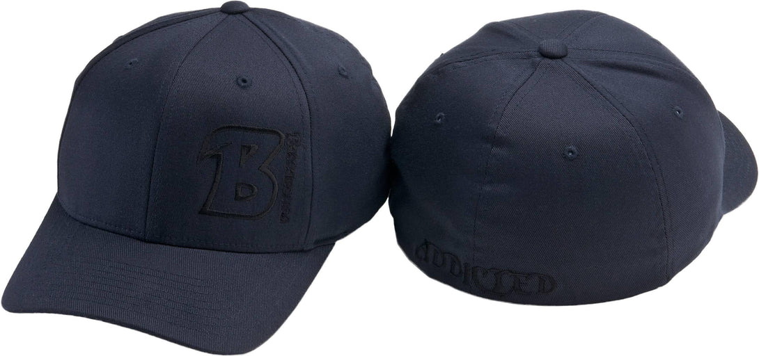 B-Addicted Flex Fit Hat Navy Blue / L/XL