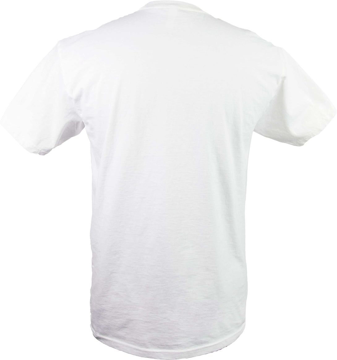 Frontpage bass fishing TShirt in White