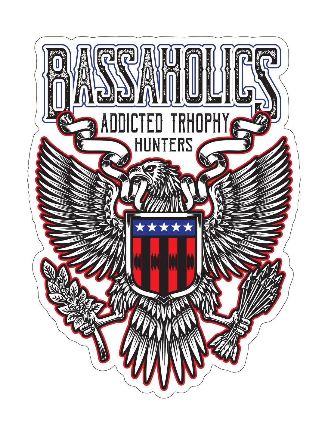 Iron Eagle Bass Fishing Sticker – Bassaholics