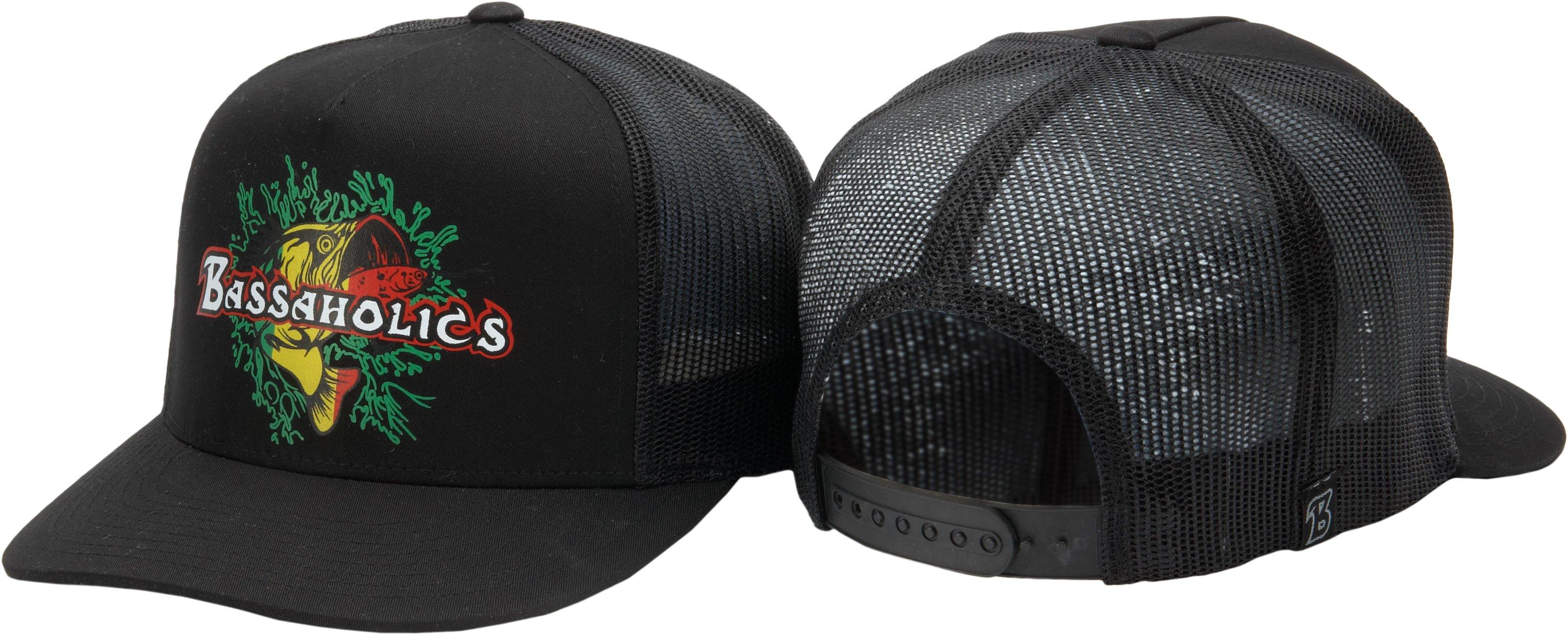B Rasta Trucker Hat Black / Adjustable