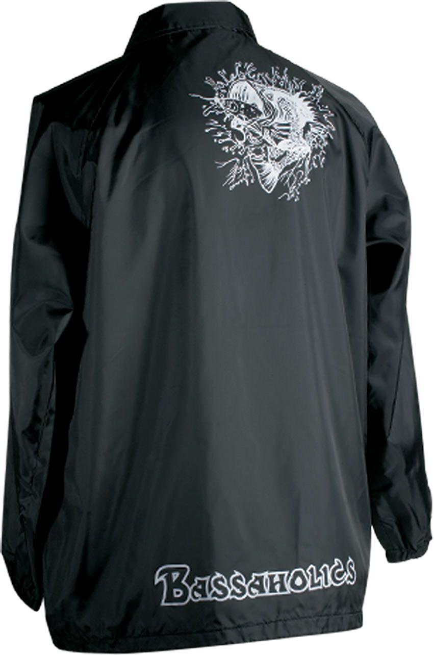 Team mens windbreaker jacket back