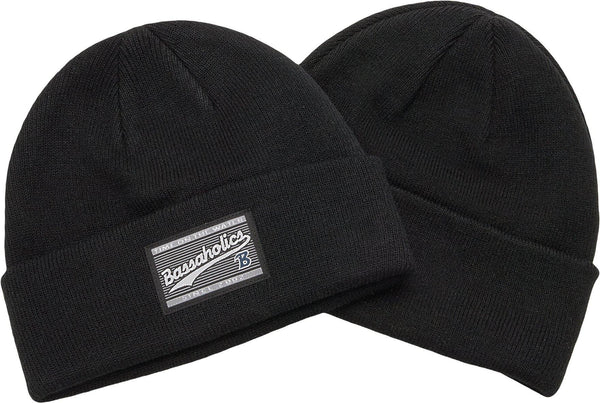 Time angler cuff beanie black